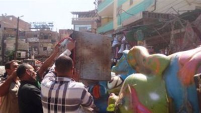 حملات تجميل وإزالة تعديات في 5 مراكز ومدن بالشرقية