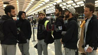 بعثة المقاصة تغادر مطار داكار عائدة للقاهرة (صور)