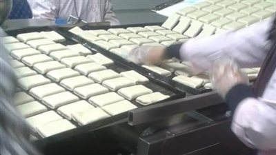 وقفة احتجاجية للعاملين بمصنع الوجبات المدرسية بأبوسلطان لتأخر رواتبهم