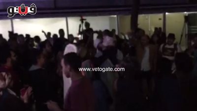 بالفيديو.. وصلة رقص لـ«نوبانور» مع أصغر طفلة بمهرجان ونس