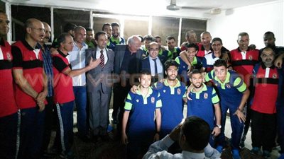 بالصور.. بعثة الأهلي في ضيافة السفير المصرى في مالى