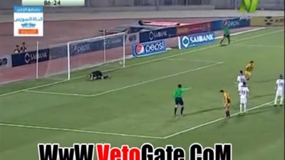 بالفيديو.. «محمد عبد الواحد» يتقدم بالهدف الثانى للمقاولون أمام الجيش