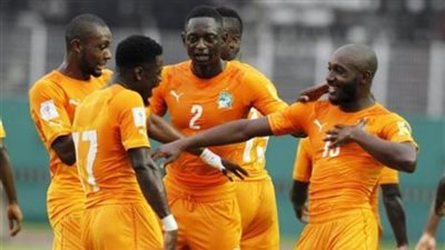 كودجا يسجل هدف التعادل لكوت ديفوار في شباك الجزائر