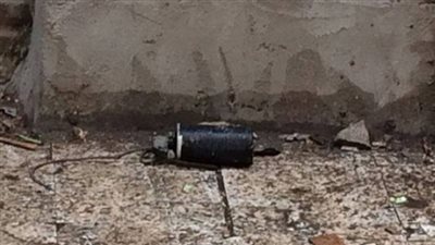 مصدر أمني: الجسم الغريب بحديقة حلوان  عبارة عن عبوة هيكلية