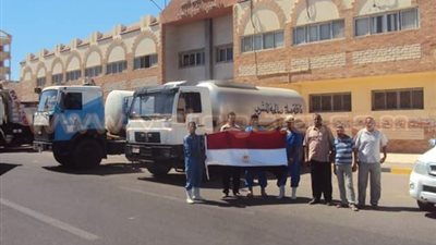 بالصور.. شركة مياه البحر الأحمر تشارك في مبادرة «حلوة يا بلدي»