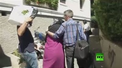 بالفيديو.. لحظة القبض على امرأة مقربة من منفذ هجوم «نيس»