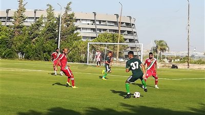 المصري يتعادل مع الرجاء 1/1 في أولى ودياته بمعسكر برج العرب