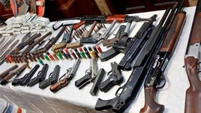 تجديد حبس 6 عناصر إجرامية بحوزتهم كمية من الأسلحة والذخائر