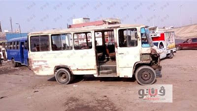 بالصور.. المواصلات بشبرا الخيمة.. نعوش إلى الآخرة «تقرير»