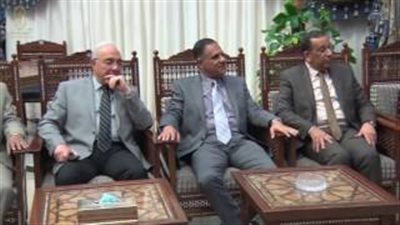 بالفيديو.. وفد الكنيسة الإنجيلية يهنئ شيخ الأزهر بعيد الفطر