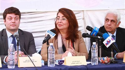 غادة والي: حياة ١٣١٧ طالبا بمدرسة هدى شعراوي ستتغير بعد التطوير (صور)