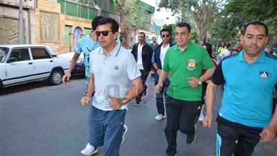 وزير الرياضة يشارك في مهرجان جري شباب مصر