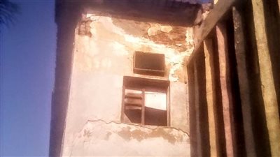 انهيار أجزاء من مسرح كوتة بسبب سوء الطقس في الإسكندرية