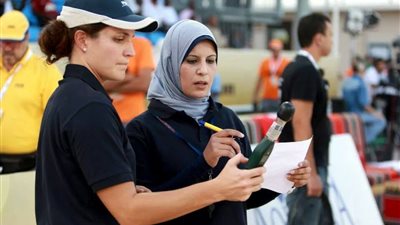 ياسمين عبد العزيز حكمًا في البطولة العربية لـ 