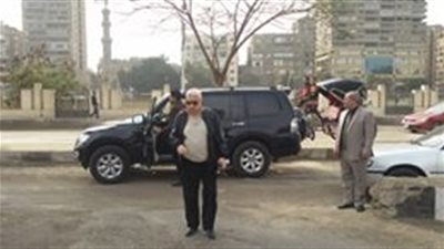 مرتضى منصور يصل الجبلاية للمشاركة باجتماع عودة الجماهير (صور)