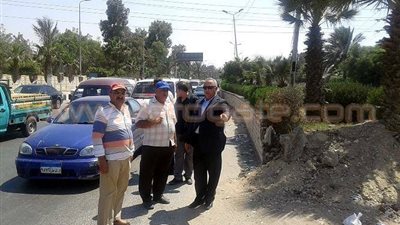 بالصور.. محافظ الشرقية يتفقد الطريق الإقليمي ببلبيس