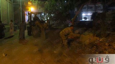 حملة نظافة وإزالة مخلفات المباني بمشتول السوق في الشرقية