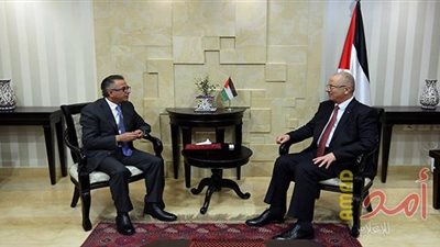 الحمد الله يستقبل السفير الأردني