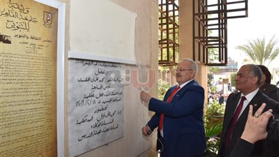 الخشت يفتتح كلية الدراسات الأفريقية العليا (صور)