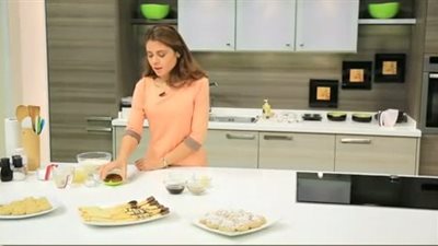 بالفيديو.. كعك العيد والبسكويت من مطبخ سالي فؤاد