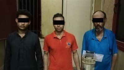 إحباط محاولة ٣ أشخاص التنقيب عن الآثار في حلوان