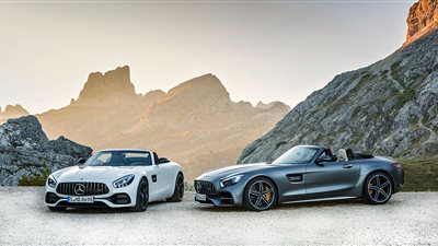 جمارك السيارة «مرسيدس بنز AMG GT Roadster» الواردة من البحرين