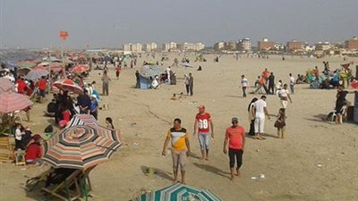 شواطئ مصيف «جمصة» بدون رجال إنقاذ