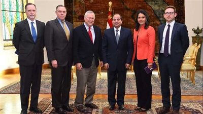 وفد الكونجرس الأمريكي يشيد بدور مصر في إرساء السلام والاستقرار بالشرق الأوسط