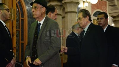 سرور ورمضان يقدمان العزاء  في شقيق الإعلامي محمد شردي(صور)