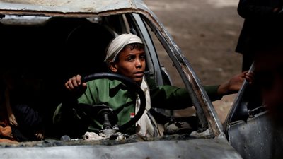 التحالف العربي يعيد فتح منفذ الوديعة مع اليمن