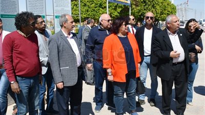 وزير الثقافة تتفقد بعض المزارات السياحية بأسوان (صور)