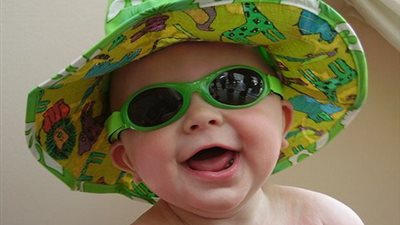 طرق حماية جلد الطفل الرضيع خلال المصيف