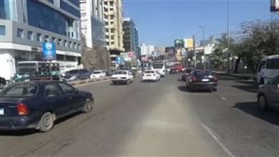 انتظام الحركة المرورية بمحاور القاهرة والجيزة