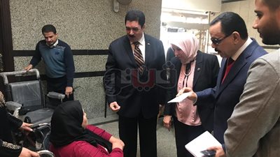 تفاصيل جولة رئيس التأمين الصحي بالقليوبية لتفقد المستشفيات