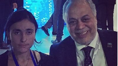 روجينا تنشر صورة أشرف زكي مع لمياء حجي