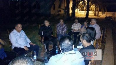 بالصور.. محافظ الوادي الجديد يلتقي وفد رجال أعمال «نادي العاصمة»