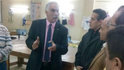 وكيل وزارة القوى العاملة بالجيزة يتفقد مركز تدريب منشية البكاري (صور)