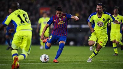 برشلونة يسقط بفخ التعادل السلبي أمام خيتافي