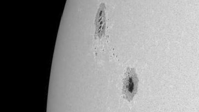 رصد بقع شمسية تتسبب في انفجارات صغيرة