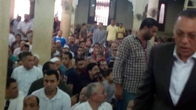 جنازة شهيد سيناء بمشتول السوق تتحول لمظاهرة تطالب بإعدام الإخوان (صور)