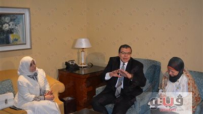 بالصور.. سعفان: تنفيذ ربط إلكتروني مع الكويت للقضاء على العقود الوهمية