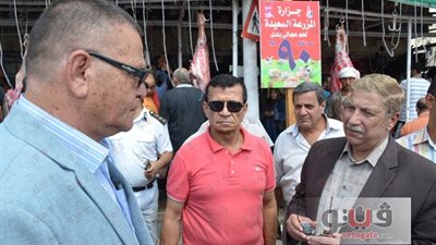 محافظ الإسماعيلية يؤكد التزام الشوادر ببيع اللحوم بـ90 جنيها