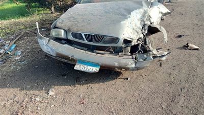 مصرع شخص وإصابة 2 آخرين في حادث تصادم بالقليوبية