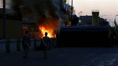 استهداف مقر السفارة الأمريكية في بغداد بصواريخ الكاتيوشا