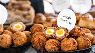 طريقة عمل البيض الاسكتلندي