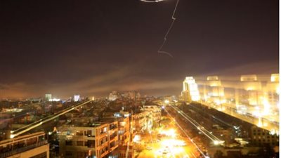 14 صورة ترصد العدوان الثلاثي بقيادة أمريكا على «دمشق» السورية