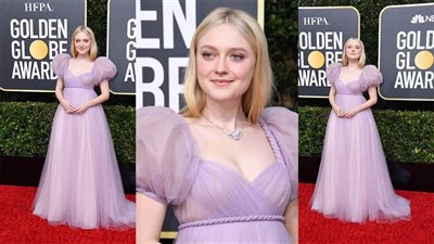 الرقة عنوان إيل فانينج في حفل جولدن جلوب (صور)