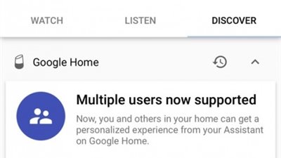Google Home يدعم الاستخدامات المتعددة للأسرة