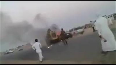 بالفيديو.. عمل بطولي لشاب مصري ينقذ محطة وقود في السعودية من كارثة