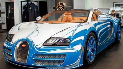 بالصور.. «بوجاتي فيرون» واحدة من أصل ست سيارات نادرة في العالم